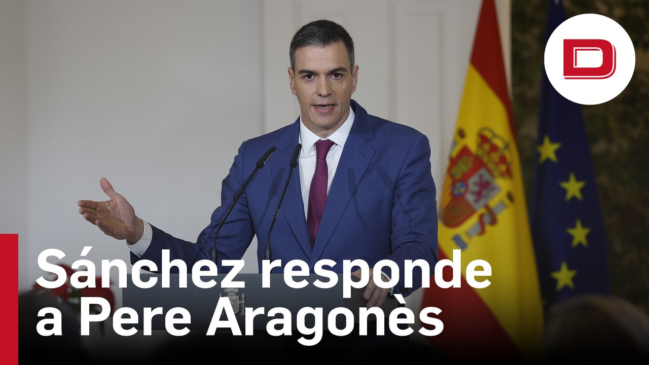Pedro Sánchez responde a Aragonès y descarta un referéndum: «Tenemos que abrir una nueva fase de diálogo»