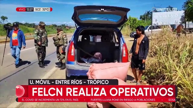 Aprehenden a dos personas durante un operativo de control de la Felcn en Entre Ríos