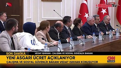 Yeni asgari ücret belli oldu