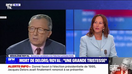 Ségolène Royal sur Jacques Delors: "Je pense que ça aurait été un excellent président de la République"