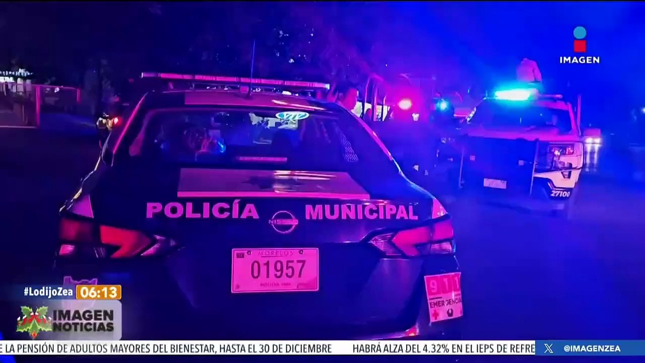 Hombre muere tras ataque a balazos en una taquería en Cuautla, Morelos