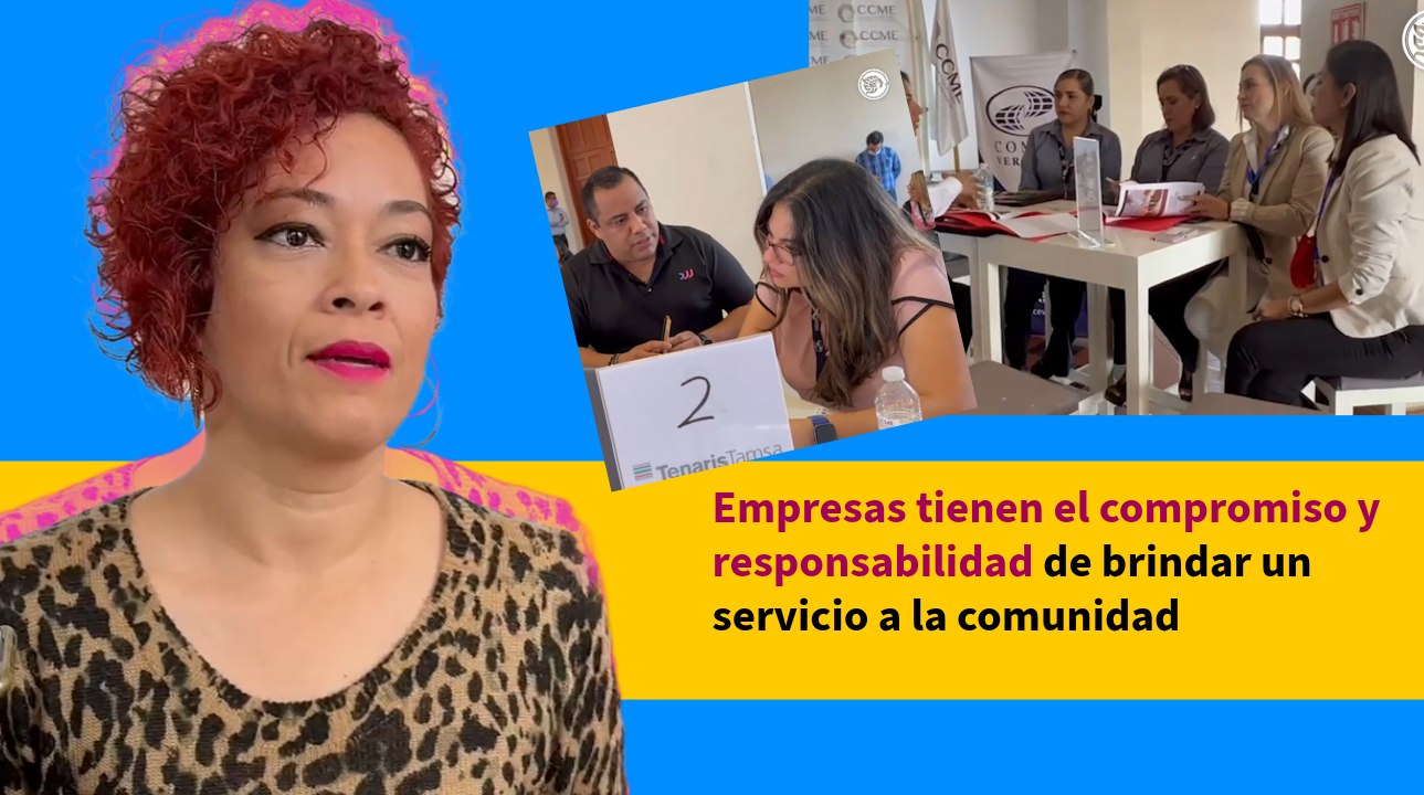 Empresas tienen el compromiso y responsabilidad de brindar un servicio a la comunidad