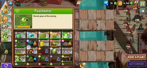Plants vs Zombies 2 pirate seas gameplay
