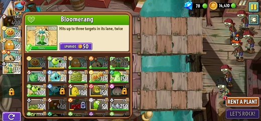 Plants vs Zombies 2 pirate seas gameplay