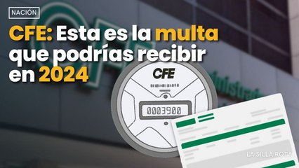 #cfe : Esta es la #multa que podrías recibir en #2024