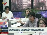 Vpdte. Ejec. Delcy Rodríguez lidera reunión con integrantes de la Misión Venezuela Mujer