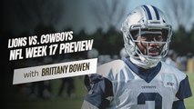 Detriot Lions (11-4) vs. Dallas Cowboys (10-5) NFL Week 17 Preview
