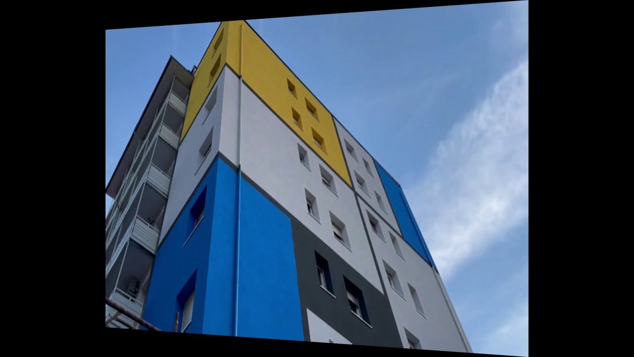 i nuovi fantastici colori del condominio zandonai a trento