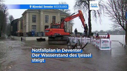 Es nimmt kein Ende: Zu viel Regen in Deutschland und den Niederlanden