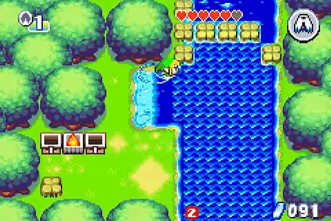 The Legend of Zelda: A Link to the Past & Four Swords online multiplayer - gba
