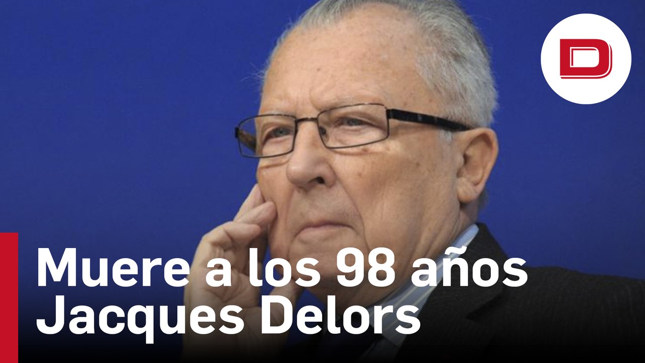 Muere a los 98 años Jacques Delors, uno de los...