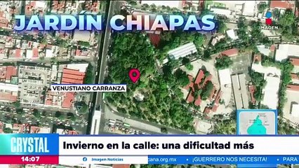 Así enfrentan el invierno las personas en situación de calle