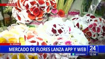 Mercado de flores del Rímac lanza aplicativo y página web