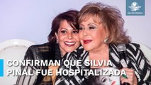Confirma Alejandra Guzmán que Silvia Pinal fue hospitalizada por influenza