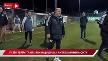 Fatih Terim, Panathinaikos'ta ilk antrenmanına çıktı