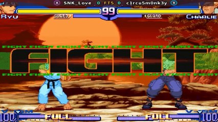 SNK_Love vs c1rcu5m0nk3y - Street Fighter Alpha 3 - FT5