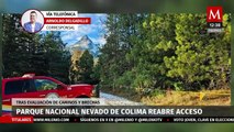 Reabren parque Nevado de Colima tras evaluación de caminos y brechas