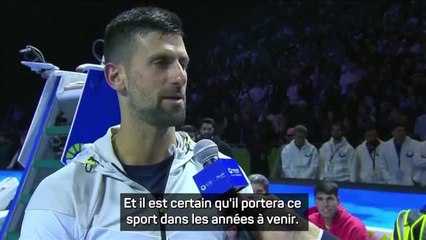 Arabie Saoudite - Djokovic : "Avec Alcaraz, le tennis est entre de bonnes mains"