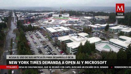 Скачать видео: The New York Times demanda a OpenAI y Microsoft por usar sus artículos sin permiso