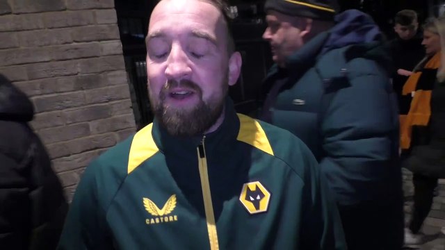 Wolves fans emotional following stunning Brentford win