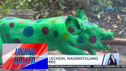 Level-up na lechon, nagmistulang Christmas tree | UB