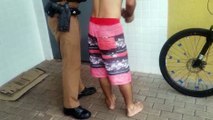 Invasão dá ruim: Homens são surpreendidos durante furto a residência no Paulo Godoy