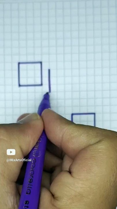 MixArts _ Drawing - 3D Illusion