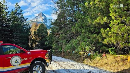 Después de más de 10 años, el volcán Nevado de Colima registra una nevada en la parte más alta