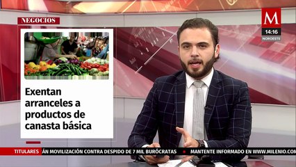 Exentan de aranceles a productos de canasta básica hasta el 2025