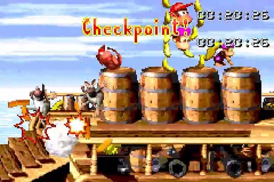 Donkey Kong Country 2 : Diddy's Kong Quest online multiplayer - gba