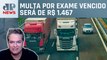 Prazo para regularizar exame toxicológico vence nesta quinta (28); presidente da ABTox comenta