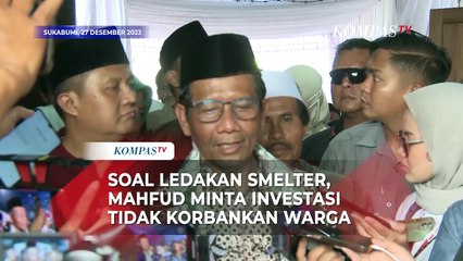Mahfud soal Tragedi Smelter Morowali: Pemerintah Jangan Tergila-gila Investasi