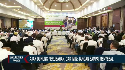Ajak Dukung Perubahan, Cak Imin: Jangan Sampai Menyesal