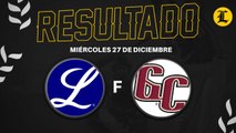 Resumen Tigres del Licey vs Gigantes del Cibao | 27 dic  2023 | Serie regular Lidom