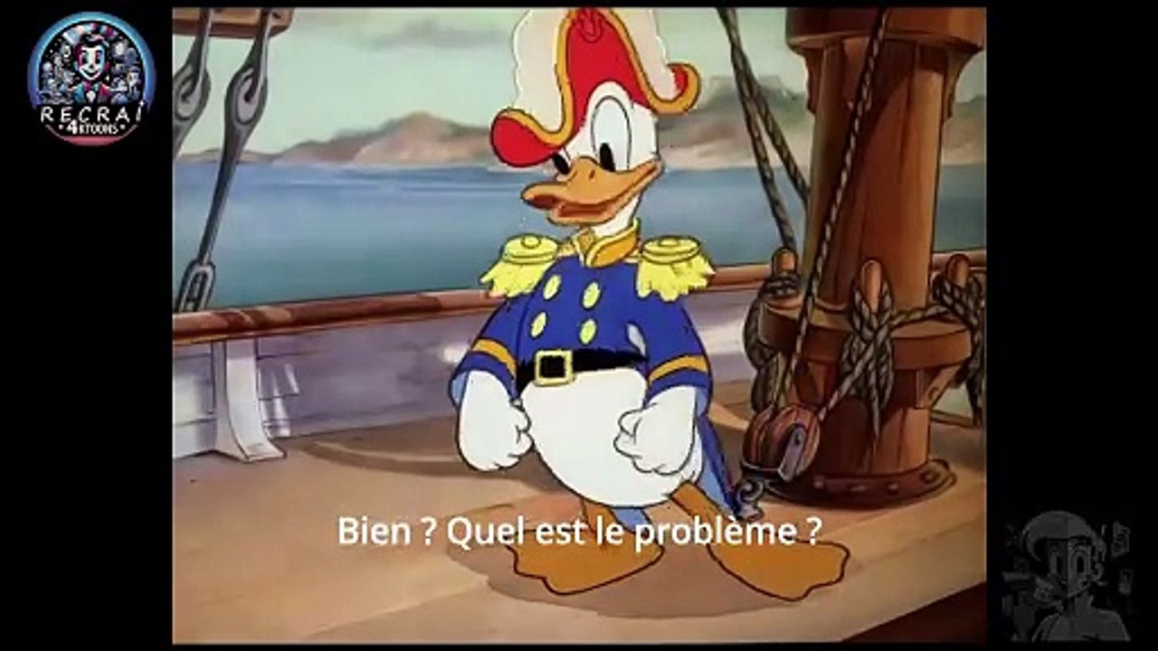  Sea Scout 1939 - Partie 2/6 - VOSTFR - Donald Duck et ses Neveux en 4K par RecrAI4KToons