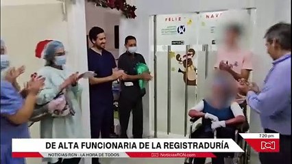 Dan de alta a funcionaria que resultó herida en incendio de Registraduría de Gamarra