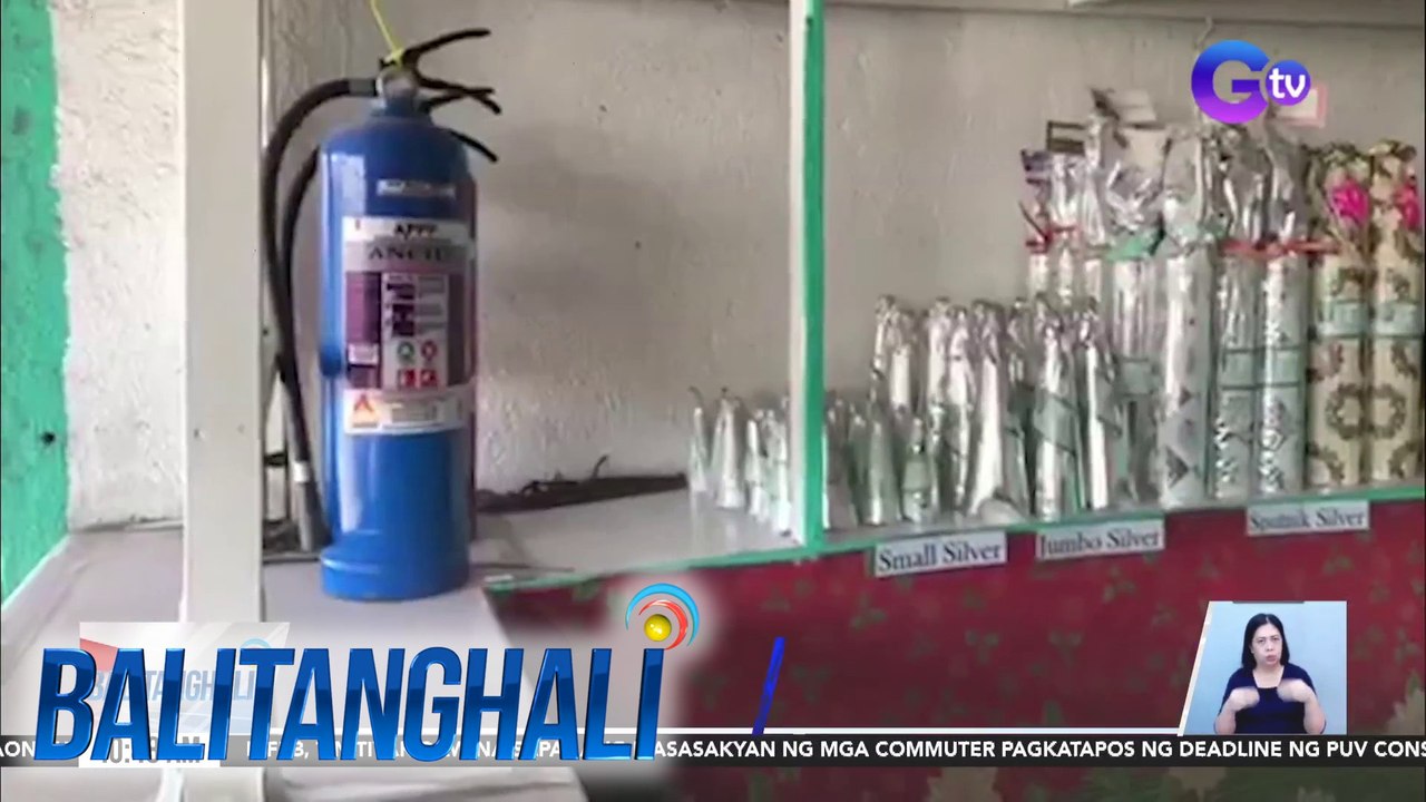 Ligtas na selling areas, inilaan para sa bentahan ng paputok sa Bocaue, Bulacan | BT