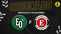 Resumen Estrellas orientales vs Leones del Escogido | 27 dic  2023 | Round Robin Lidom