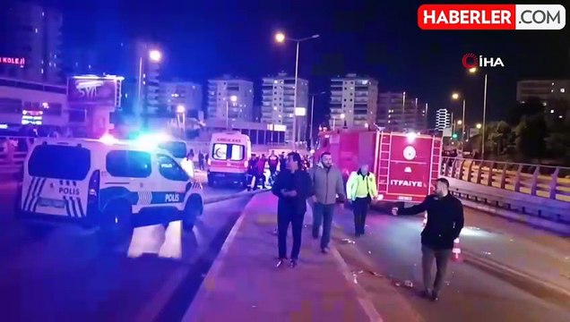 Mersin'de zincirleme kaza: 2 ölü, 6 yaralı