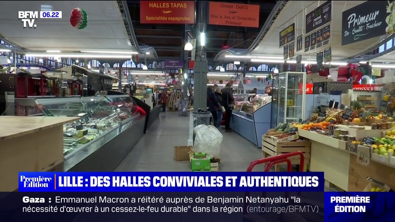 Visite aux halles de Wazemmes, insitution de Lille