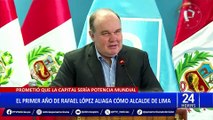 Rafael López Aliaga y su primer año como alcalde de Lima: ¿Qué pasó con sus promesas de campaña?