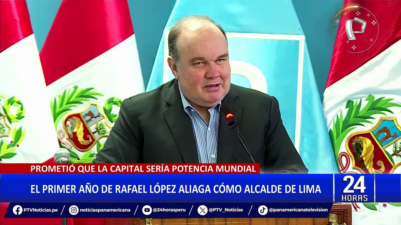 Rafael López Aliaga y su primer año como alcalde de Lima: ¿Qué pasó con ...