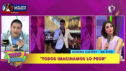 Romina Gachoy cuenta detalles sobre su altercado con Jibaja: “Los niños se asustaron”