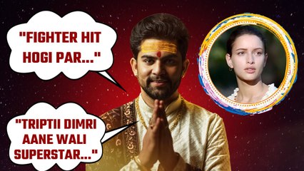 Astrologer Parduman Suri predicts Fighter's box office collection, Triptii Dimri & SRK's 2024