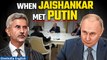 Jaishankar Meets Putin| India-Russia Discuss Bilateral Progress, Sign Deals Worth Billions |Oneindia