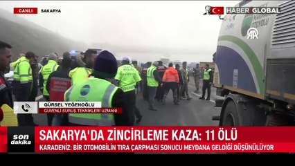 Sakarya'daki kazanın nedenleri: "İki kusur var..."