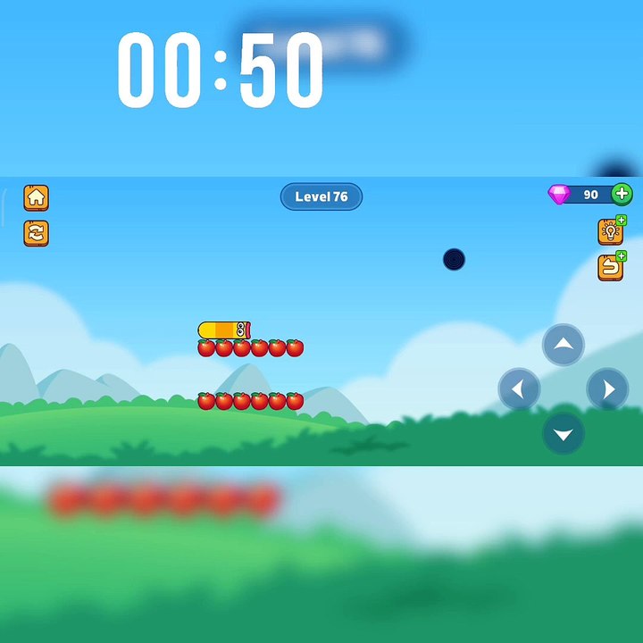 Hungry Worm Game Play! VIP Gamer ! Best game Play! Short video! Level 76