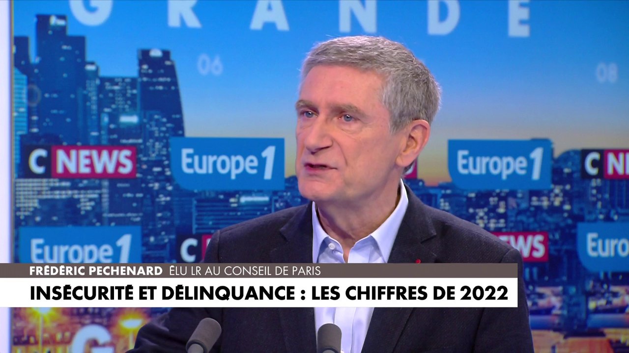 Frédéric Péchenard : «Les chiffres de la délinquance ne sont pas bons en France, c’est très inquiétant pour l’état de notre société»