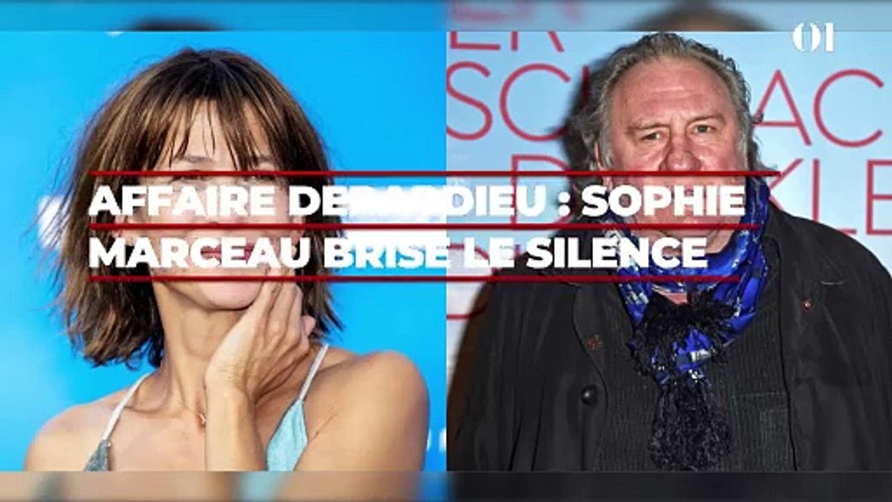 Affaire Depardieu : Sophie Marceau brise le silence et dénonce "la vulgarité et la provocation" de l'acteur