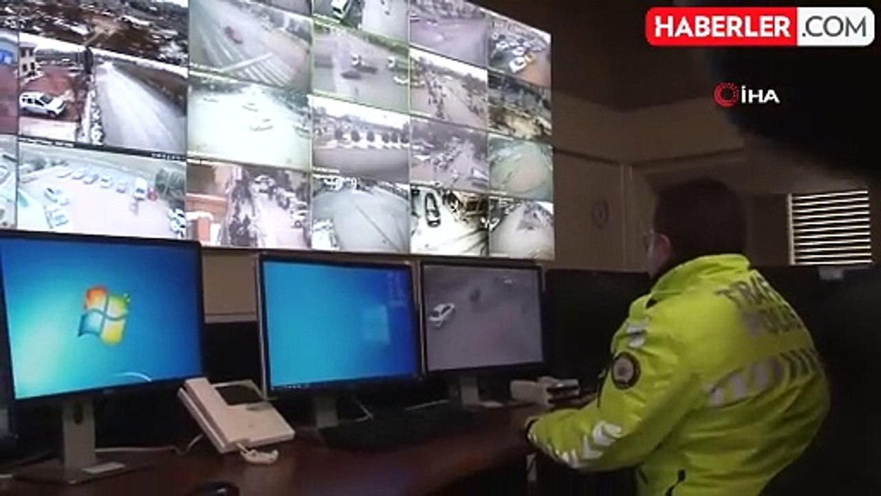 Konya'da trafik güvenliği için kamera sistemler...